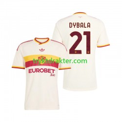 Herre AS Roma drakt Paulo Dybala 21 Borte 2026-2027 Korte Ermer