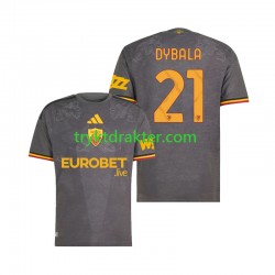 Herre AS Roma drakt Paulo Dybala 21 Tredje 2026-2027 Korte Ermer