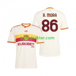 Herre AS Roma drakt Rodrigo Mora 86 Borte 2026-2027 Korte Ermer