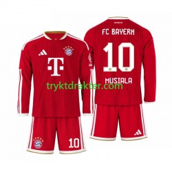 3-13 år Barn FC Bayern München drakt Jamal Musiala 10 Hjemme 2026-2027 Langermet