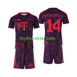 3-13 år Barn FC Bayern München drakt Luis Diaz 14 Tredje 2026-2027 Korte Ermer
