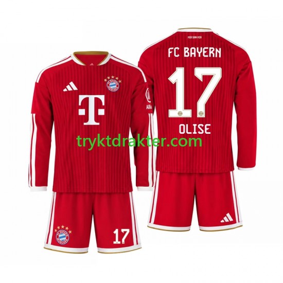 3-13 år Barn FC Bayern München drakt Michael Olise 17 Hjemme 2026-2027 Langermet