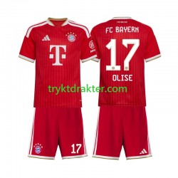 3-13 år Barn FC Bayern München drakt Michael Olise 17 Hjemme 2026-2027 Korte Ermer