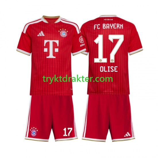 3-13 år Barn FC Bayern München drakt Michael Olise 17 Hjemme 2026-2027 Korte Ermer
