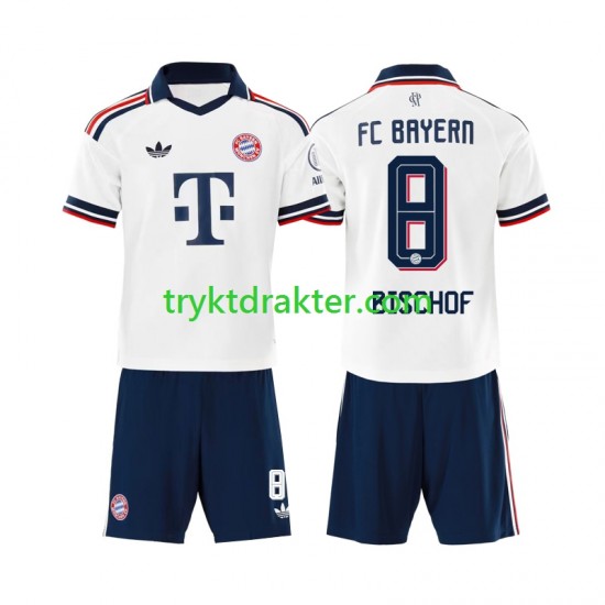 3-13 år Barn FC Bayern München drakt Tom Bischof 8 Borte 2026-2027 Korte Ermer