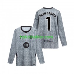 Herre Keeper FC Barcelona drakt Joan Garcia 1 Borte 2026-2027 Langermet