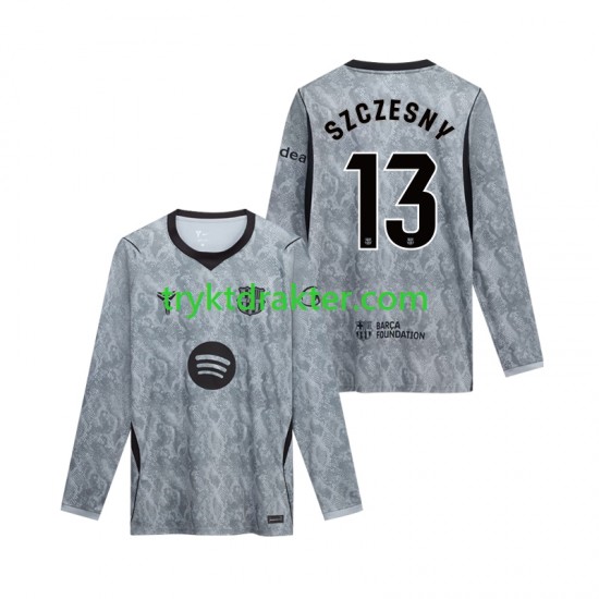 Herre Keeper FC Barcelona drakt Wojciech Szczesny 13 Borte 2026-2027 Langermet
