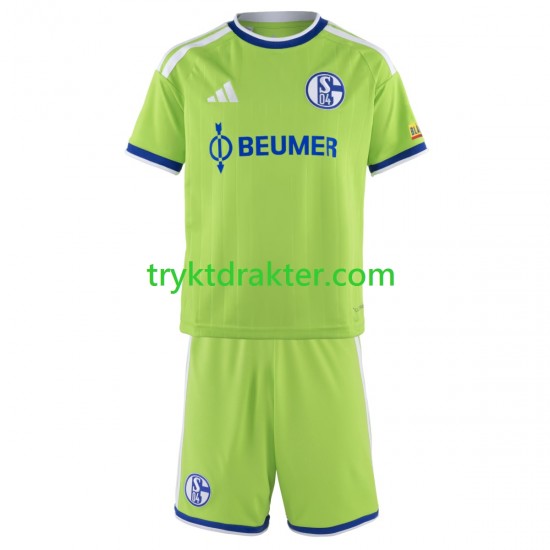 3-13 år Barn Schalke 04 drakt FC Tredje 2026-2027 Korte Ermer
