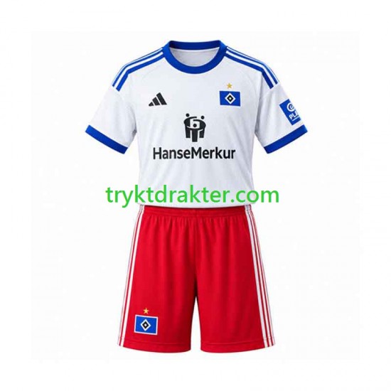 3-13 år Barn Hamburger SV drakt Hjemme 2026-2027 Korte Ermer