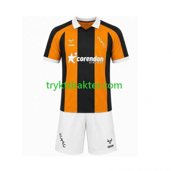 3-13 år Barn Hull City drakt Hjemme 2026-2027 Korte Ermer