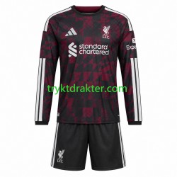 3-13 år Barn Liverpool drakt Tredje 2026-2027 Langermet