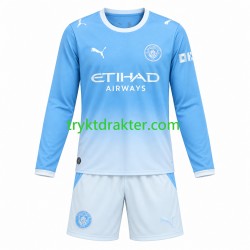 3-13 år Barn Manchester City drakt Hjemme 2026-2027 Langermet