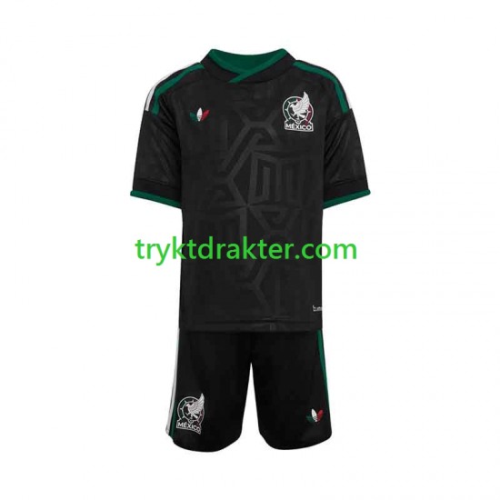 3-13 år Barn Mexico drakt Tredje 2026 Korte Ermer