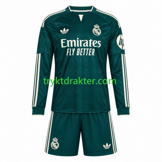 3-13 år Barn Real Madrid drakt Borte 2026-2027 Langermet