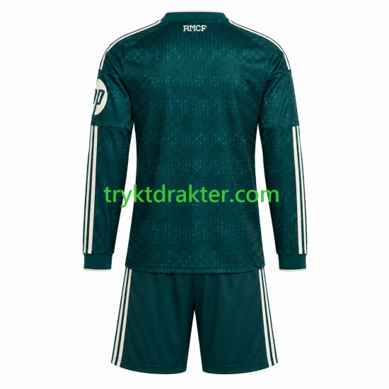 3-13 år Barn Real Madrid drakt Borte 2026-2027 Langermet