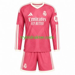 3-13 år Barn Real Madrid drakt Tredje 2026-2027 Langermet
