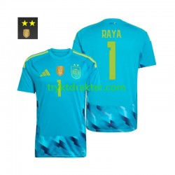 Herre Keeper Spania drakt David Raya 1 Hjemme 2026-2027 Korte Ermer