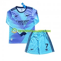 3-13 år Barn Arsenal drakt Saka 7 Tredje 2024-2025 Langermet