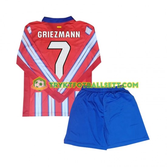3-13 år Barn Atlético Madrid drakt Antoine Griezmann 7 Hjemme 2024-2025 Langermet