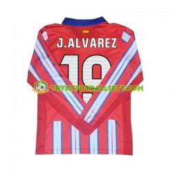 Herre Atlético Madrid drakt Julian Alvarez 19 Hjemme 2024-2025 Langermet Herre Atlético Madrid drakt Julian Alvarez 19 Hjemme 2024-2025 Langermet