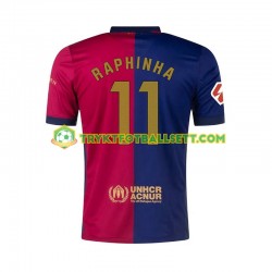Herre FC Barcelona drakt RAPHINHA 11 Hjemme 2024-2025 Korte Ermer Herre FC Barcelona drakt RAPHINHA 11 Hjemme 2024-2025 Korte Ermer