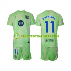 3-13 år Barn FC Barcelona drakt Raphinha 11 Tredje 2024-2025 Korte Ermer 3-13 år Barn FC Barcelona drakt Raphinha 11 Tredje 2024-2025 Korte Ermer