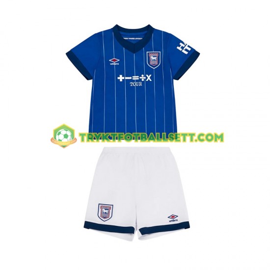3-13 år Barn drakt Ipswich Town Hjemme 2024-2025 Korte Ermer