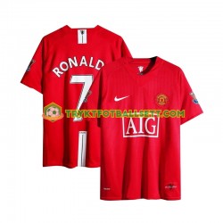 Herre Manchester Utd drakt Cristiano Ronaldo 7 Champion League 2007 Retro Hjemme Korte Ermer Herre Manchester Utd drakt Cristiano Ronaldo 7 Champion League 2007 Retro Hjemme Korte Ermer