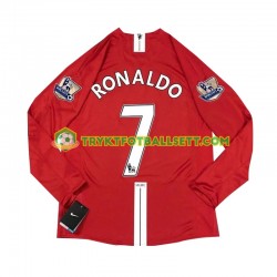 Herre Manchester Utd drakt Cristiano Ronaldo 7 2007 Retro Hjemme Langermet Herre Manchester Utd drakt Cristiano Ronaldo 7 2007 Retro Hjemme Langermet