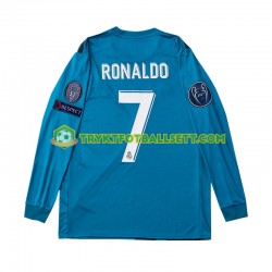 Herre Real Madrid drakt Cristiano Ronaldo 7 2017 Retro Tredje Langermet Herre Real Madrid drakt Cristiano Ronaldo 7 2017 Retro Tredje Langermet