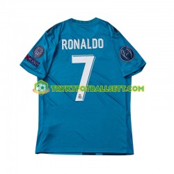 Herre Real Madrid drakt Cristiano Ronaldo 7 2017 Retro Tredje Korte Ermer Herre Real Madrid drakt Cristiano Ronaldo 7 2017 Retro Tredje Korte Ermer