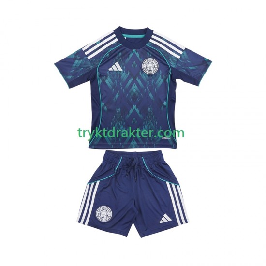 3-13 år Barn Leicester City drakt Borte 2025-2026 Korte Ermer