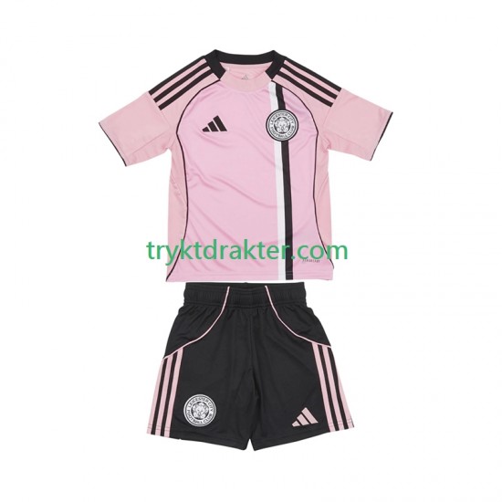 3-13 år Barn Leicester City drakt Tredje 2025-2026 Korte Ermer