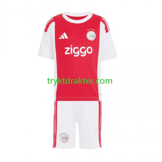3-13 år Barn AFC Ajax drakt Hjemme 2026-2027 Korte Ermer
