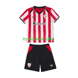 3-13 år Barn Athletic Bilbao drakt Hjemme 2026-2027 Korte Ermer