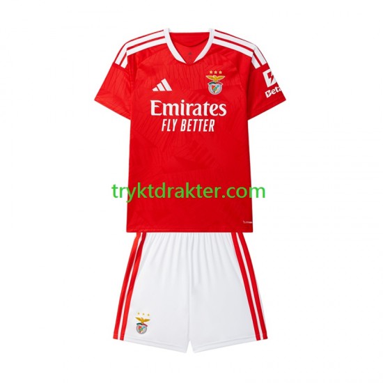 3-13 år Barn Benfica drakt Hjemme 2026-2027 Korte Ermer