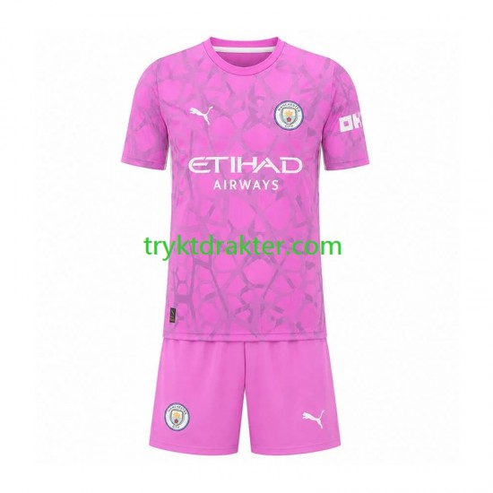 3-13 år Barn Keeper Manchester City drakt Borte 2026-2027 Korte Ermer
