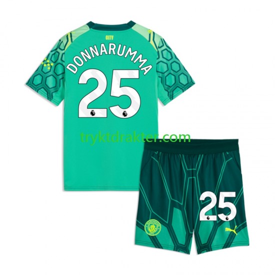 3-13 år Barn Keeper Manchester City drakt Gianluigi Donnarumma Hjemme 2026-2027 Korte Ermer