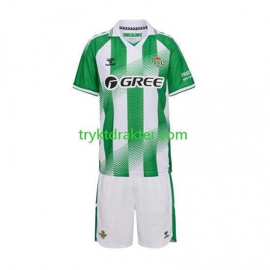 3-13 år Barn Real Betis drakt Hjemme 2026-2027 Korte Ermer