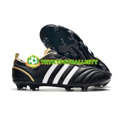 Adidas ADIPURE FG Svart Hvit Fotballsko Adidas ADIPURE FG Svart Hvit Fotballsko