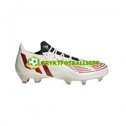 Adidas Predator EDGE.1 L FG Showdown Gull Rød Hvit Fotballsko