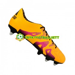 Adidas X5.1 SG Leder Gull Rosa Fotballsko