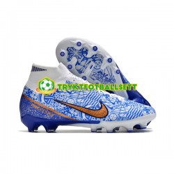 Nike Air Zoom Mercurial Superfly IX Elite AG Blå Fotballsko Nike Air Zoom Mercurial Superfly IX Elite AG Blå Fotballsko