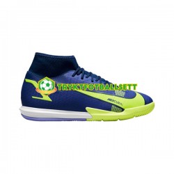 Nike Mercurial Superfly VIII Recharge Academy IC Blå Gul Fotballsko Nike Mercurial Superfly VIII Recharge Academy IC Blå Gul Fotballsko