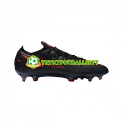 Chile Nike Phantom GT X Elite FG Svart Rød Fotballsko Chile Nike Phantom GT X Elite FG Svart Rød Fotballsko