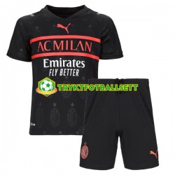 3-13 år Barn AC Milan drakt Tredje 2021-22 Korte Ermer 3-13 år Barn AC Milan drakt Tredje 2021-22 Korte Ermer