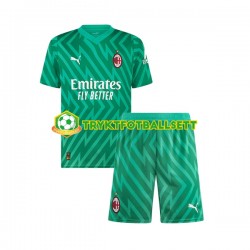 3-13 år Barn Keeper AC Milan drakt Hjemme 2023-2024 Korte Ermer 3-13 år Barn Keeper AC Milan drakt Hjemme 2023-2024 Korte Ermer