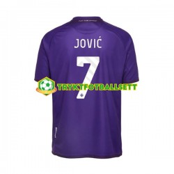 Herre Fiorentina drakt Jovic 7 Hjemme 2022-23 Korte Ermer Herre Fiorentina drakt Jovic 7 Hjemme 2022-23 Korte Ermer