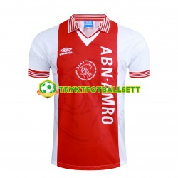 Herre AFC Ajax drakt Retro Hjemme 1994-1995 Korte Ermer