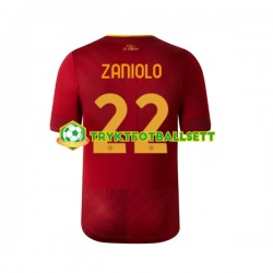 Herre AS Roma drakt Zaniolo 22 Hjemme 2022-23 Korte Ermer Herre AS Roma drakt Zaniolo 22 Hjemme 2022-23 Korte Ermer